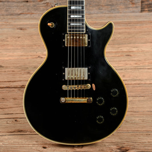 Gibson Les Paul Custom Ebony 1976 Electric Guitars / Solid Body