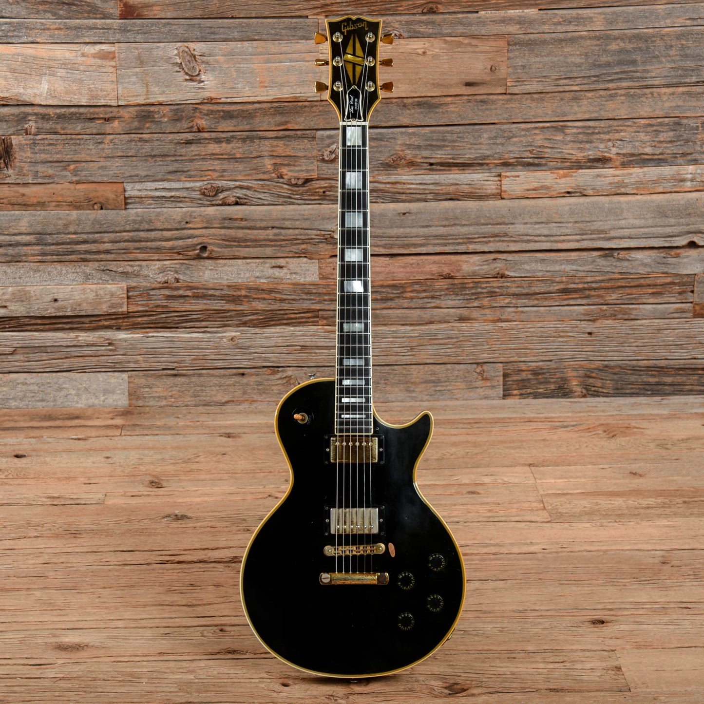 Gibson Les Paul Custom Ebony 1976 Electric Guitars / Solid Body