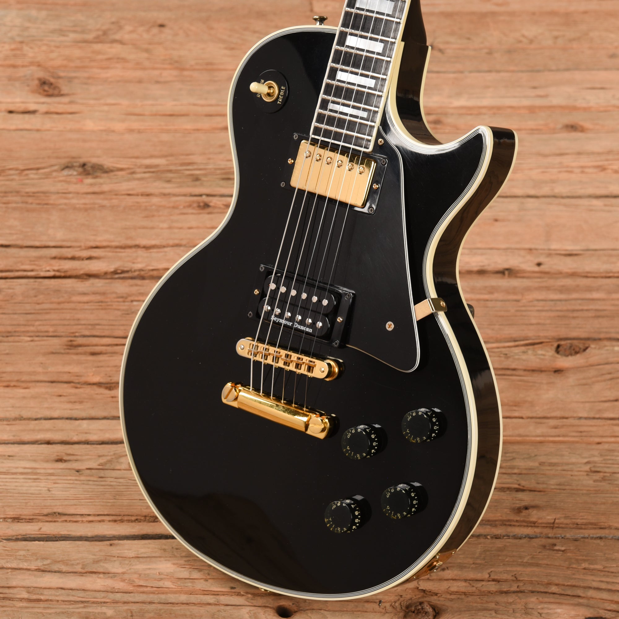 Gibson Les Paul Custom Ebony 1979 Electric Guitars / Solid Body