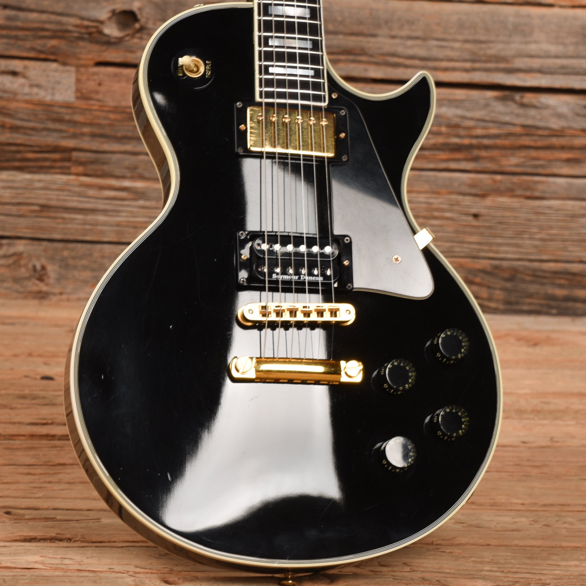 Gibson Les Paul Custom Ebony 1979 Electric Guitars / Solid Body