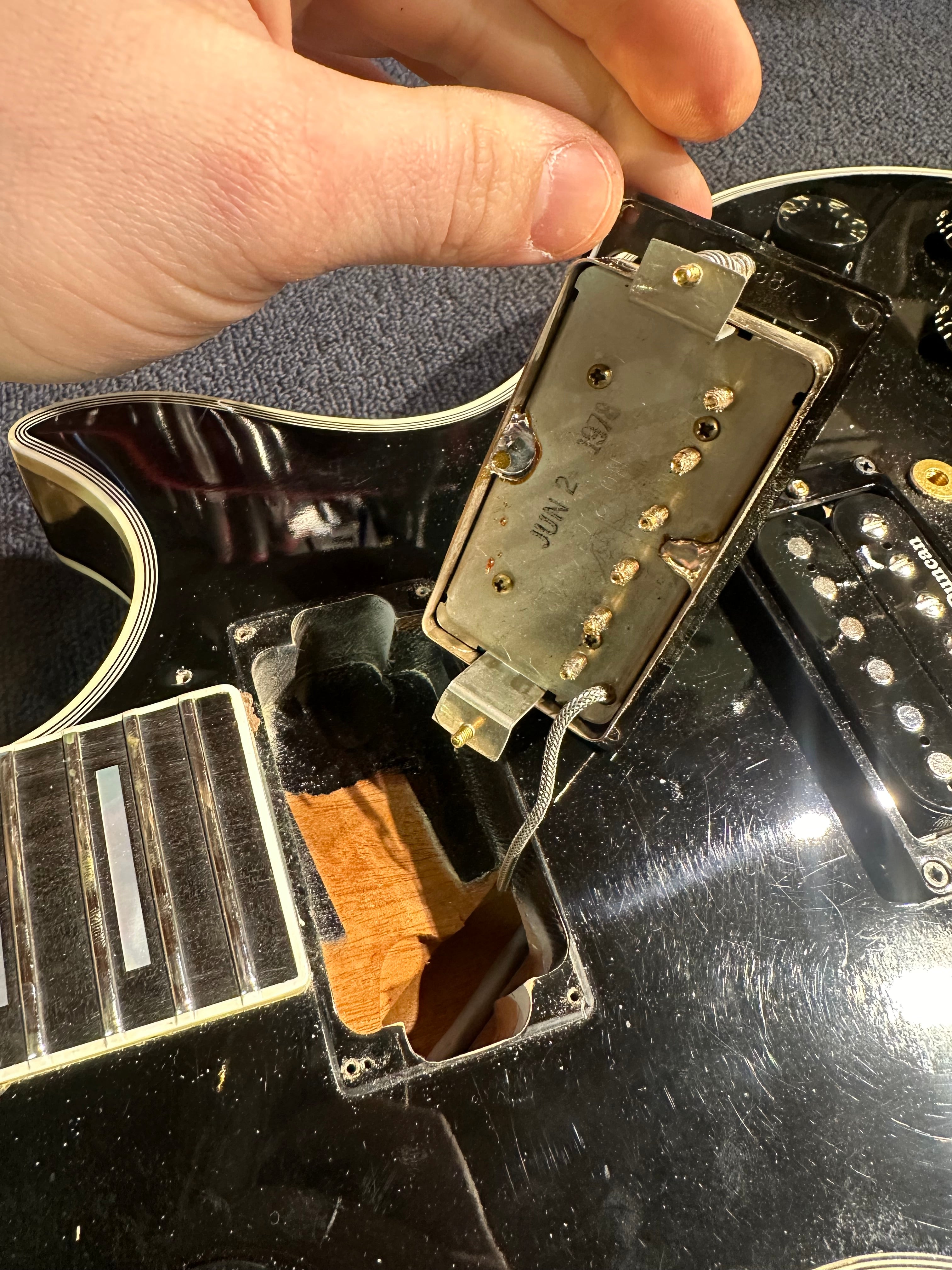 Gibson Les Paul Custom Ebony 1979 Electric Guitars / Solid Body
