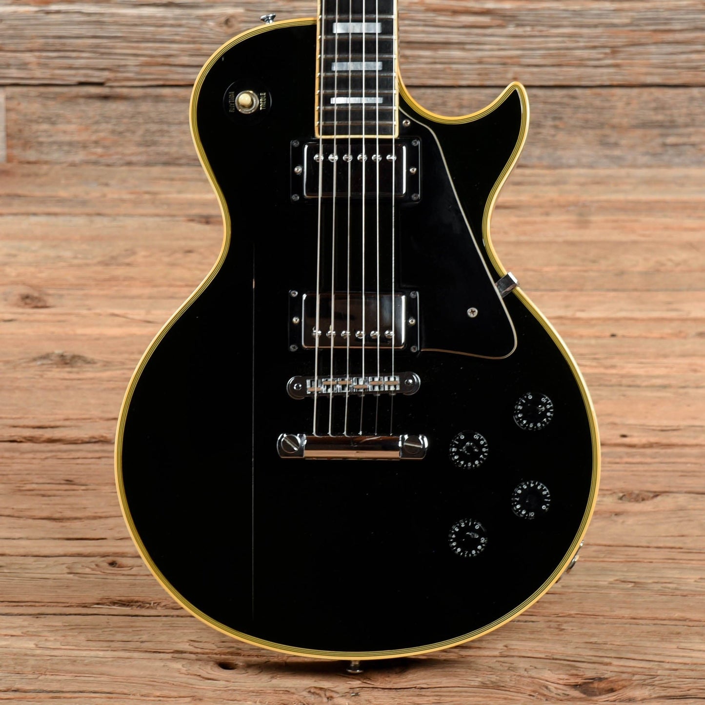 Gibson Les Paul Custom Ebony 1979 Electric Guitars / Solid Body