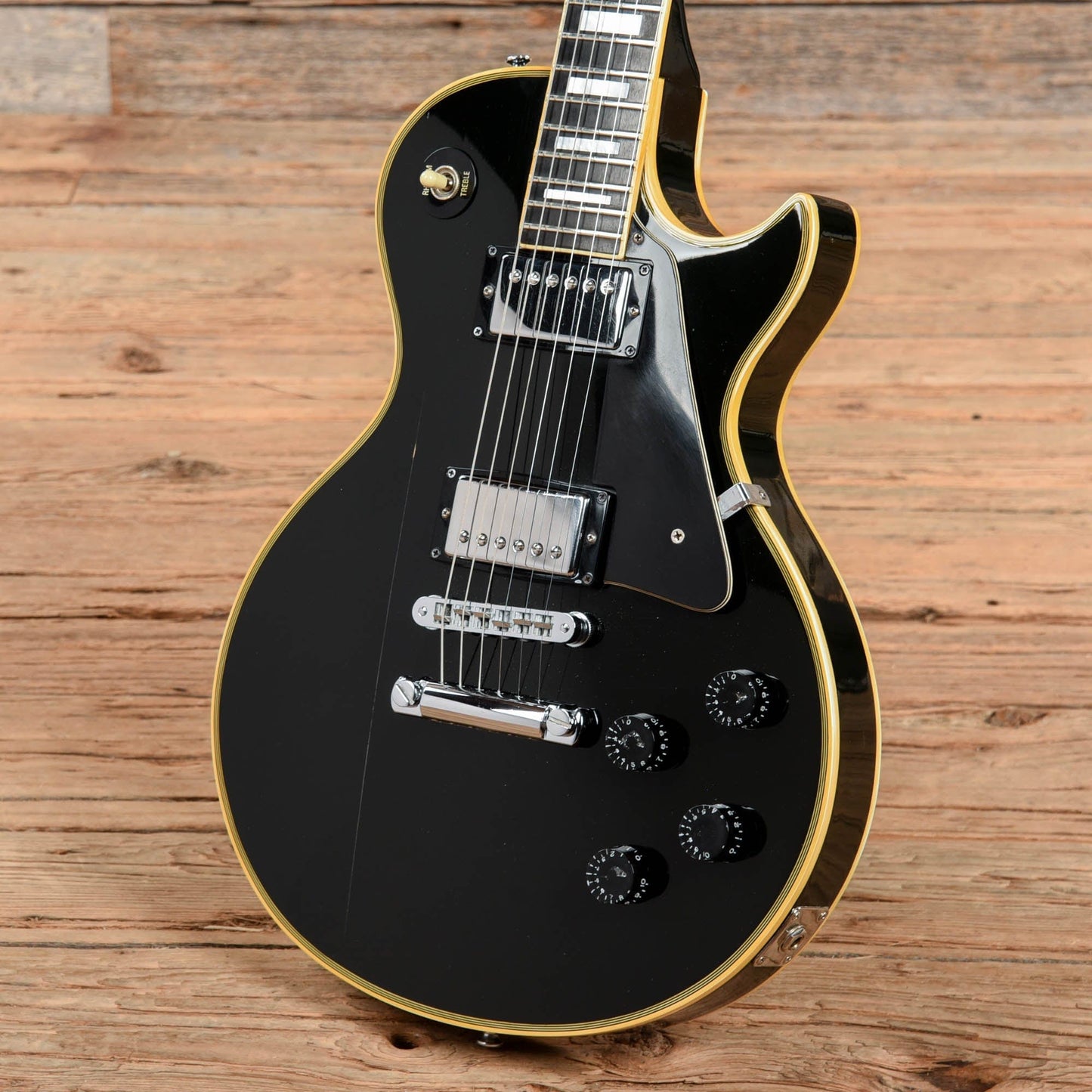Gibson Les Paul Custom Ebony 1979 Electric Guitars / Solid Body
