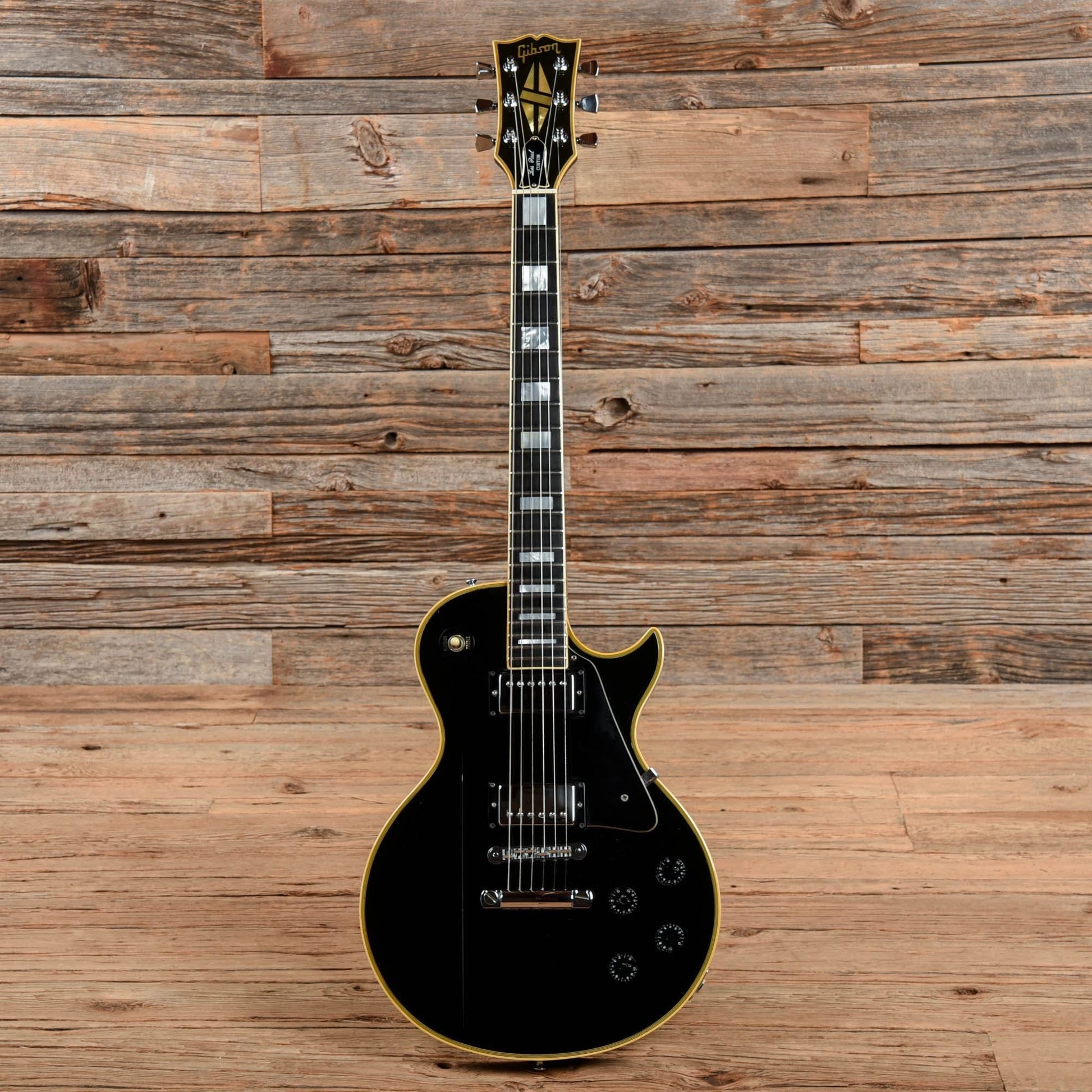 Gibson Les Paul Custom Ebony 1979 Electric Guitars / Solid Body