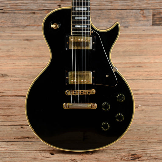 Gibson Les Paul Custom Ebony 1981 Electric Guitars / Solid Body