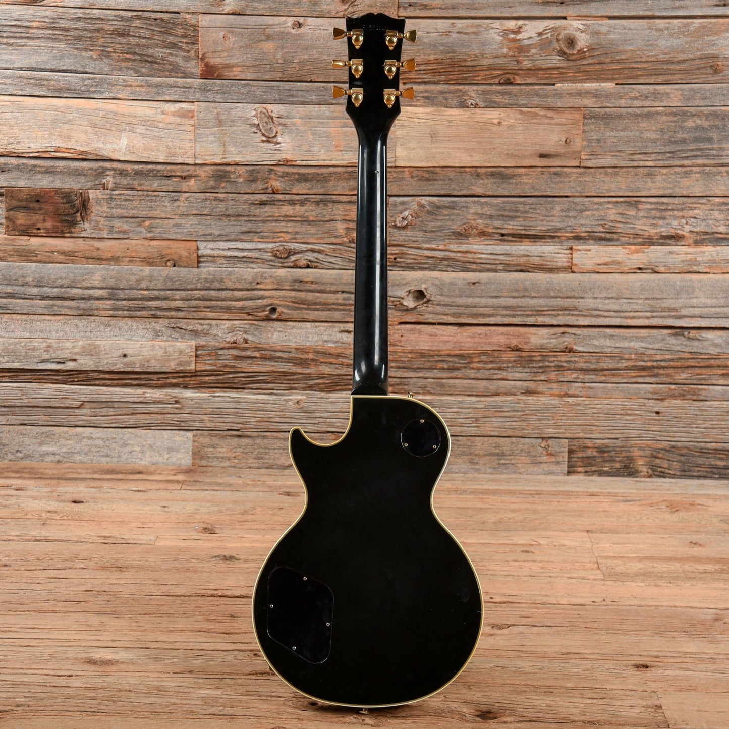 Gibson Les Paul Custom Ebony 1986 Electric Guitars / Solid Body