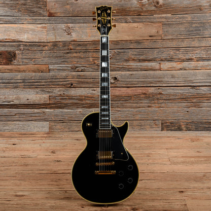 Gibson Les Paul Custom Ebony 1986 Electric Guitars / Solid Body