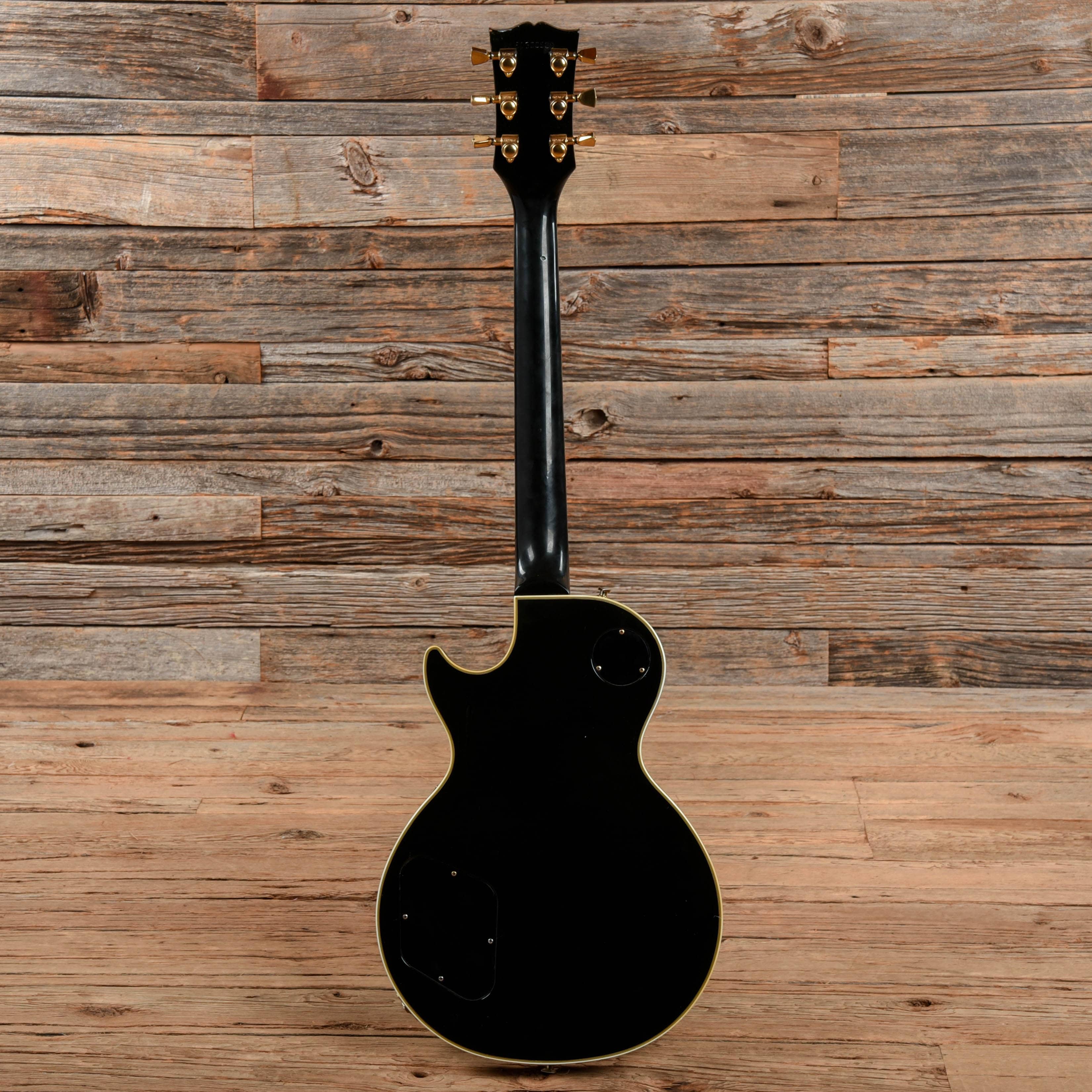 Gibson Les Paul Custom Ebony 1986 Electric Guitars / Solid Body