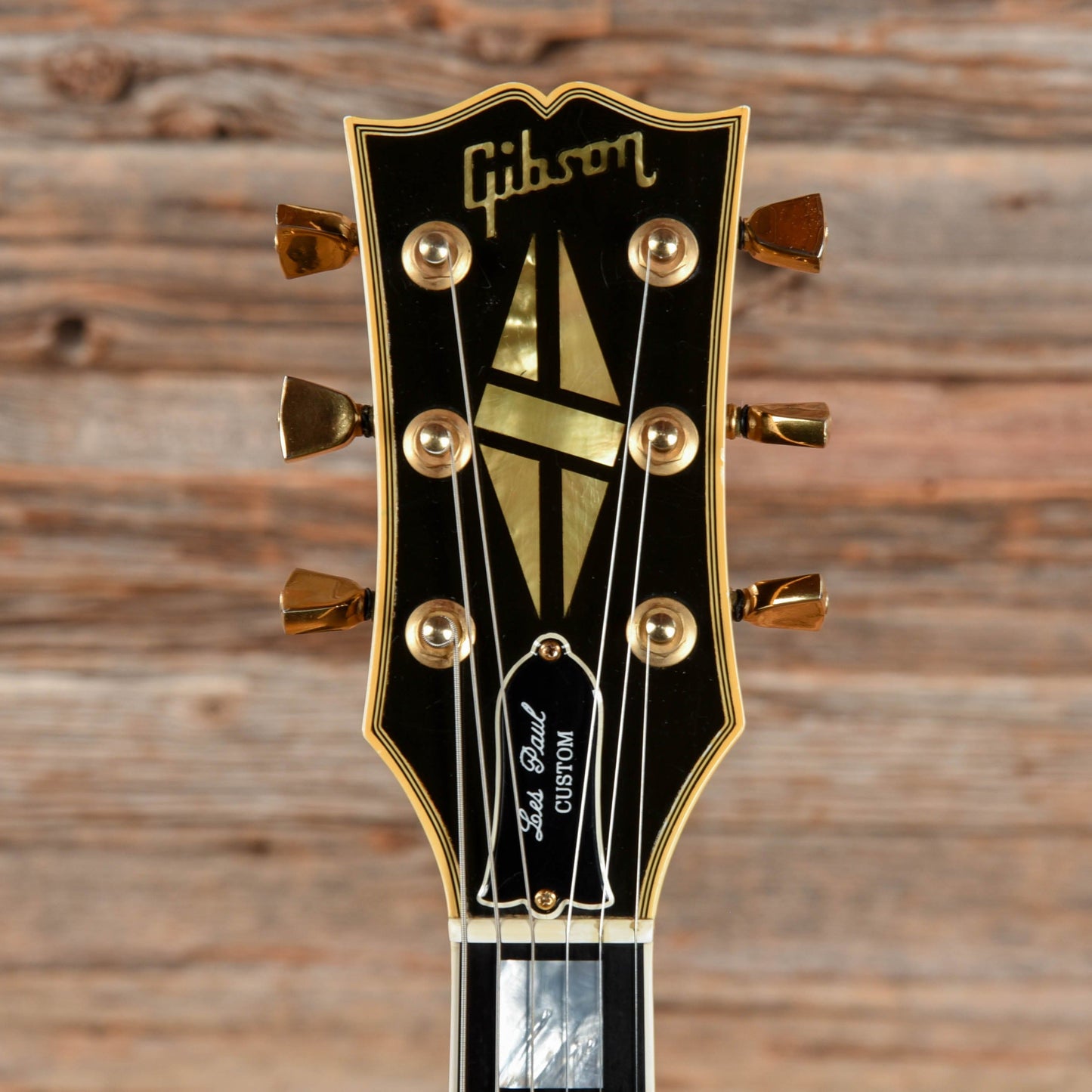 Gibson Les Paul Custom Ebony 1986 Electric Guitars / Solid Body