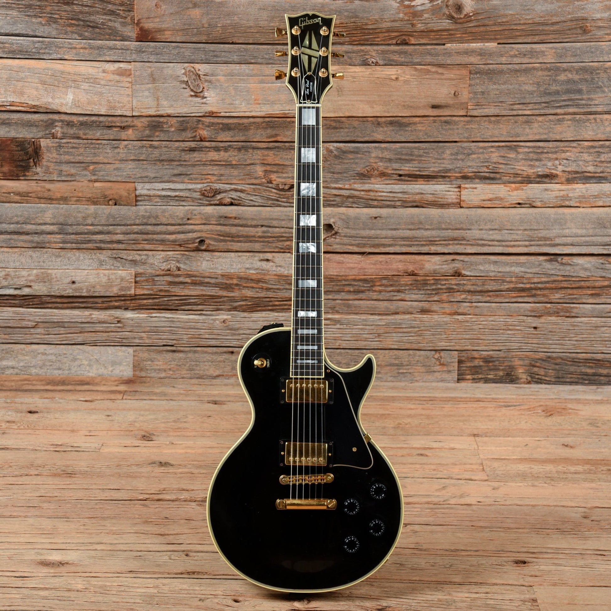 Gibson Les Paul Custom Ebony 1987 Electric Guitars / Solid Body