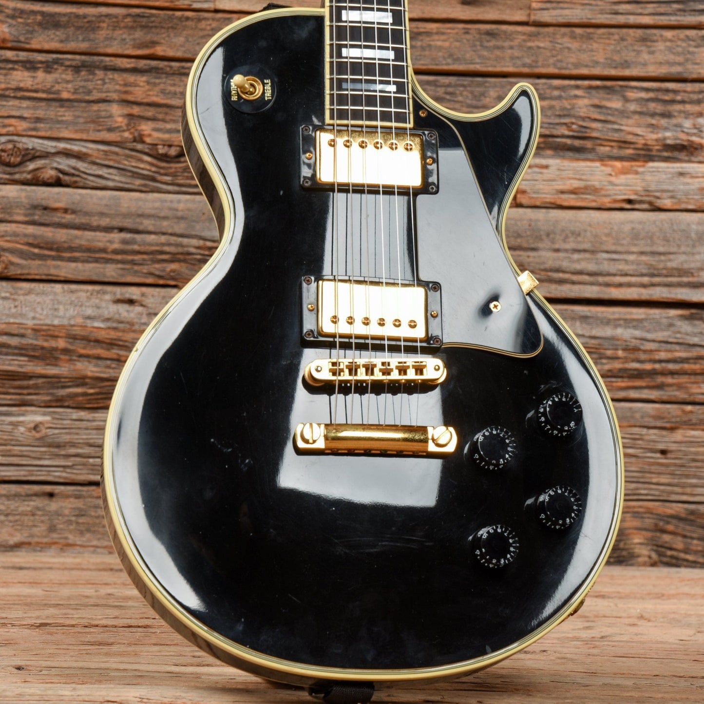 Gibson Les Paul Custom Ebony 1987 Electric Guitars / Solid Body