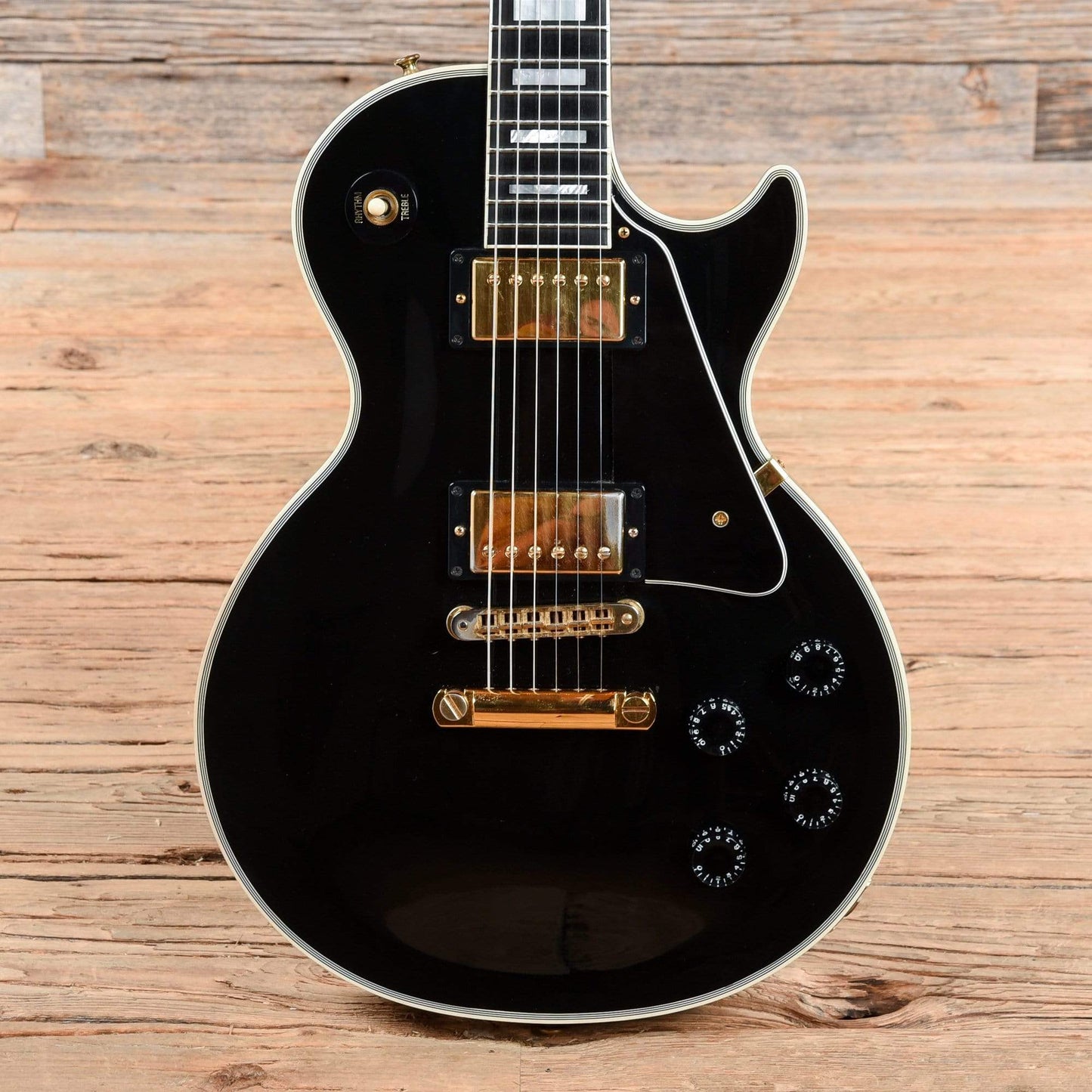 Gibson Les Paul Custom Ebony 2007 Electric Guitars / Solid Body