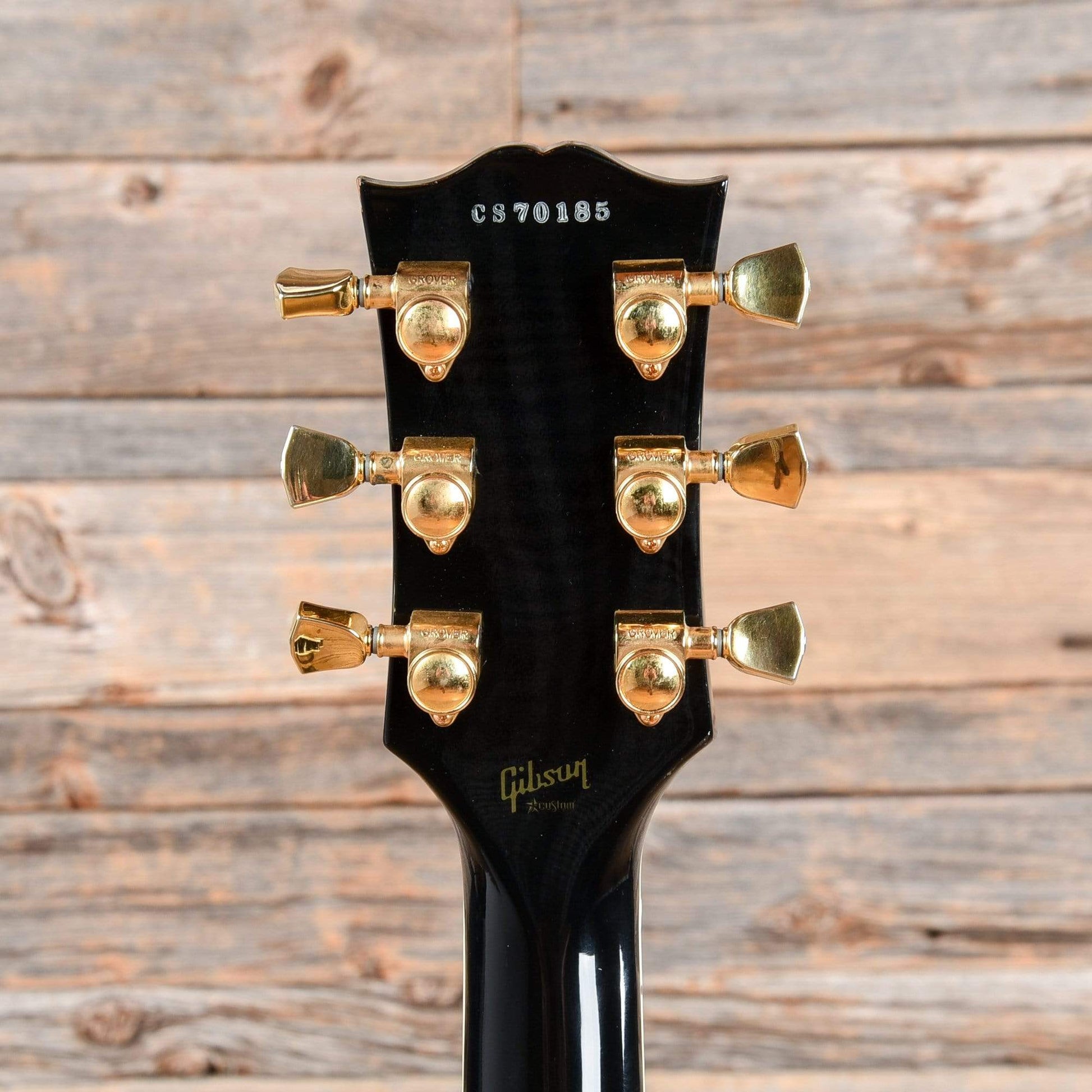 Gibson Les Paul Custom Ebony 2007 Electric Guitars / Solid Body