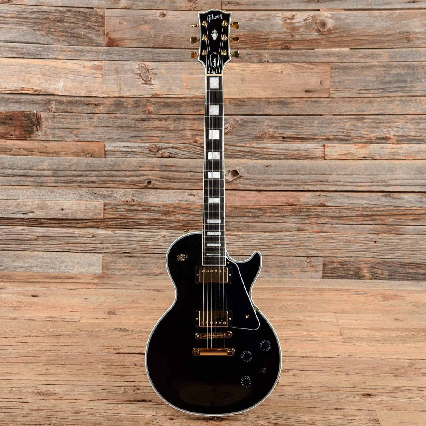 Gibson Les Paul Custom Lite Black 2014 Electric Guitars / Solid Body