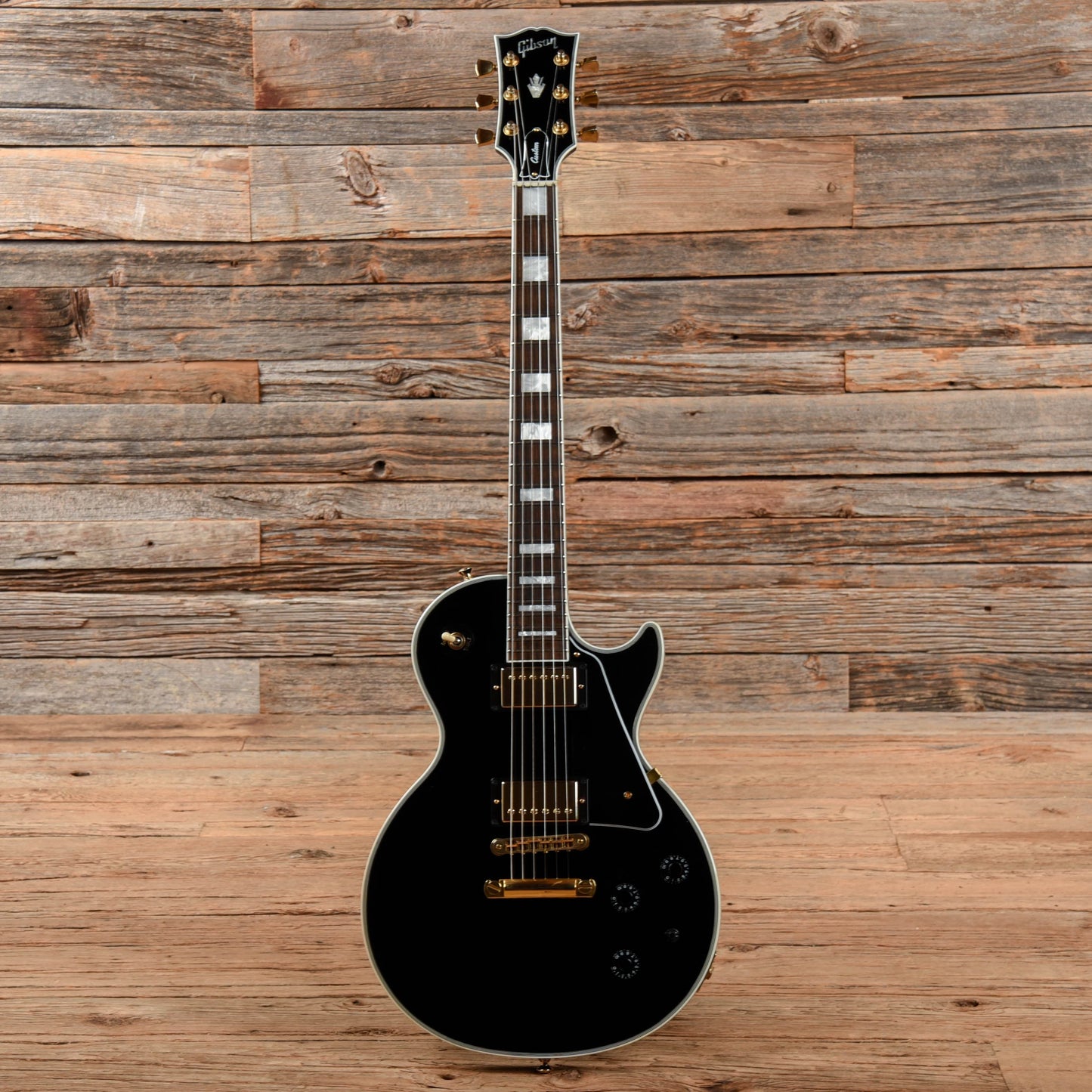 Gibson Les Paul Custom Lite Ebony Electric Guitars / Solid Body