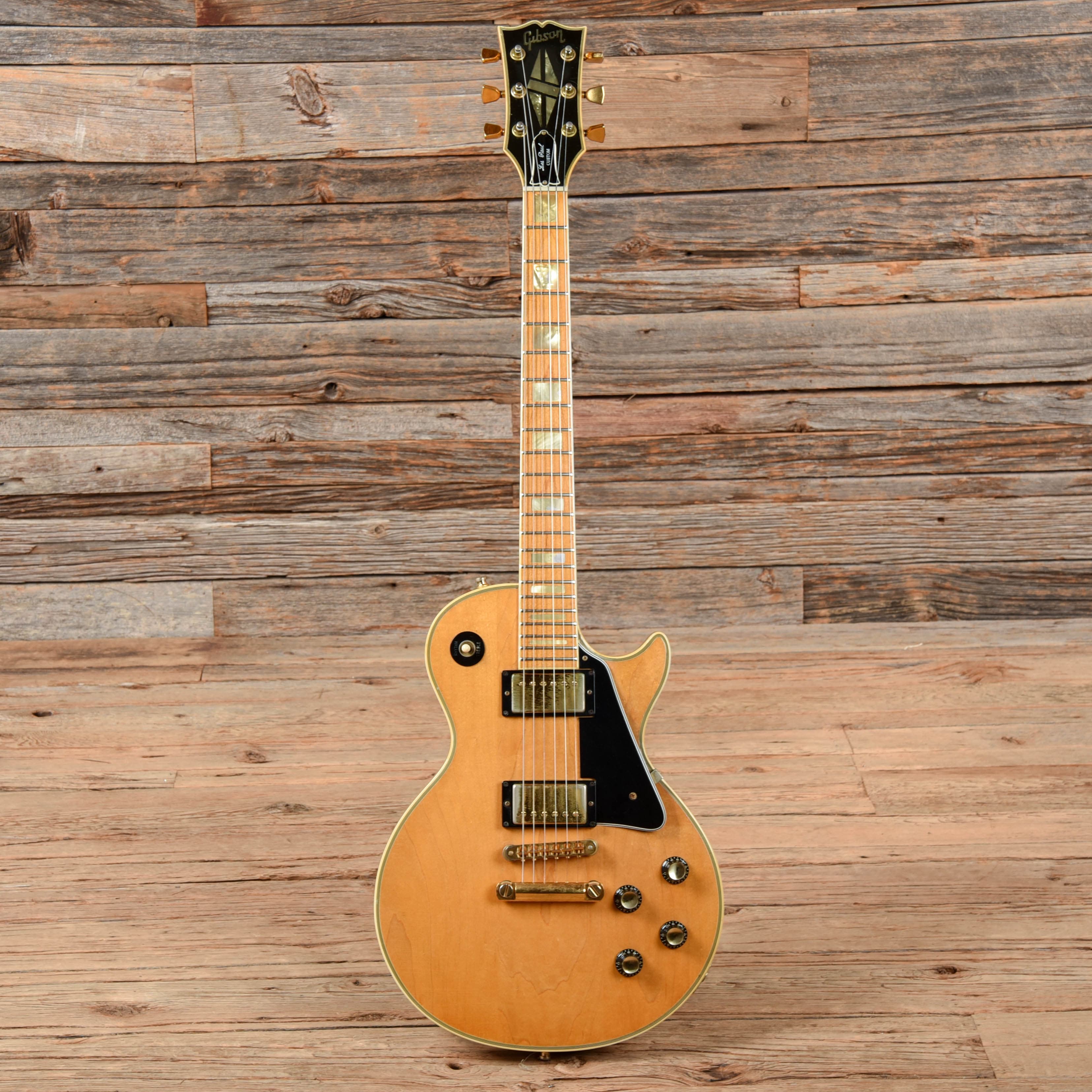 Gibson Les Paul Custom Natural 1978 – Chicago Music Exchange