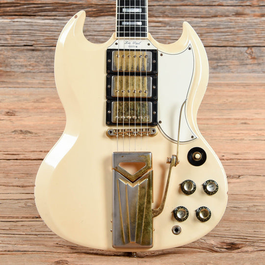 Gibson Les Paul Custom Polaris White 1962 Electric Guitars / Solid Body
