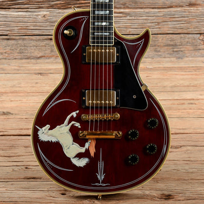 Gibson Les Paul Custom Wine Red 1980 Electric Guitars / Solid Body