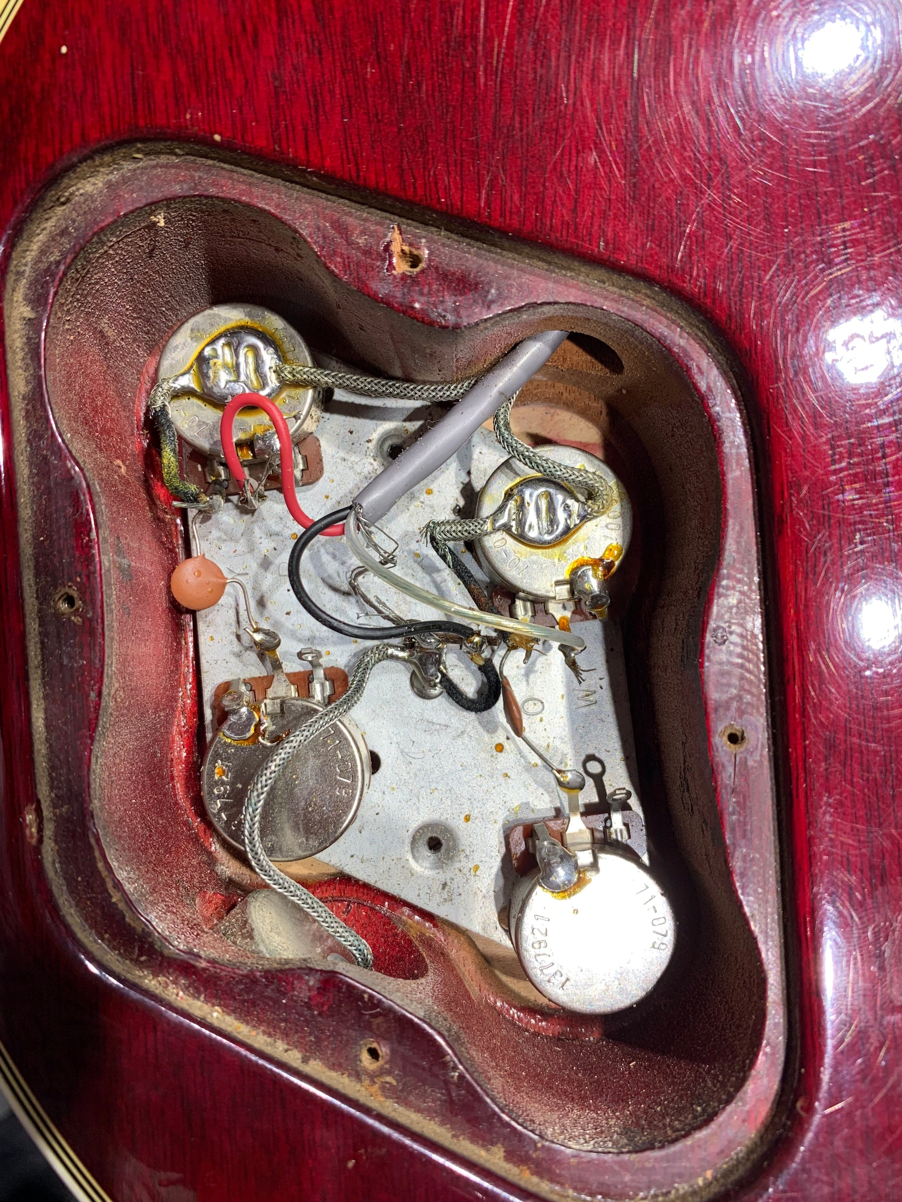 Gibson Les Paul Custom Wine Red 1980 Electric Guitars / Solid Body