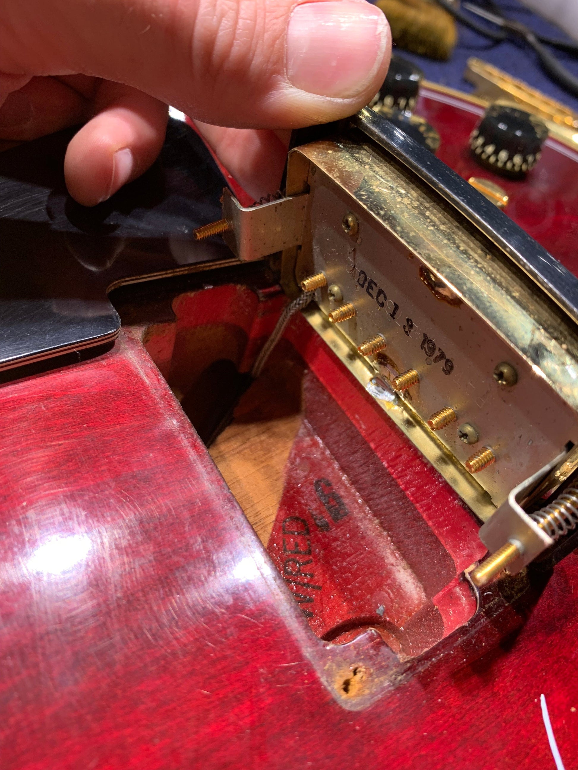 Gibson Les Paul Custom Wine Red 1980 Electric Guitars / Solid Body