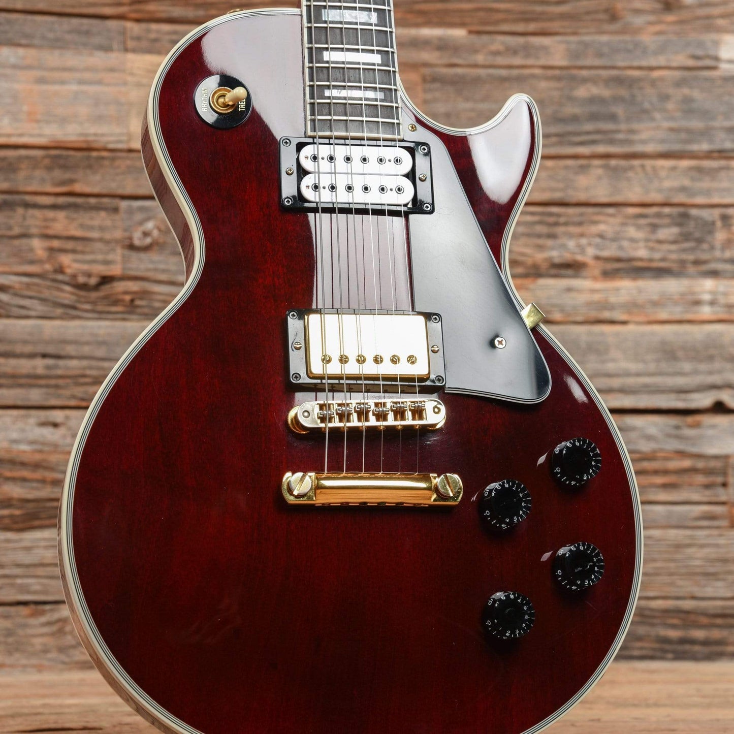 Gibson Les Paul Custom Wine Red 1997 Electric Guitars / Solid Body