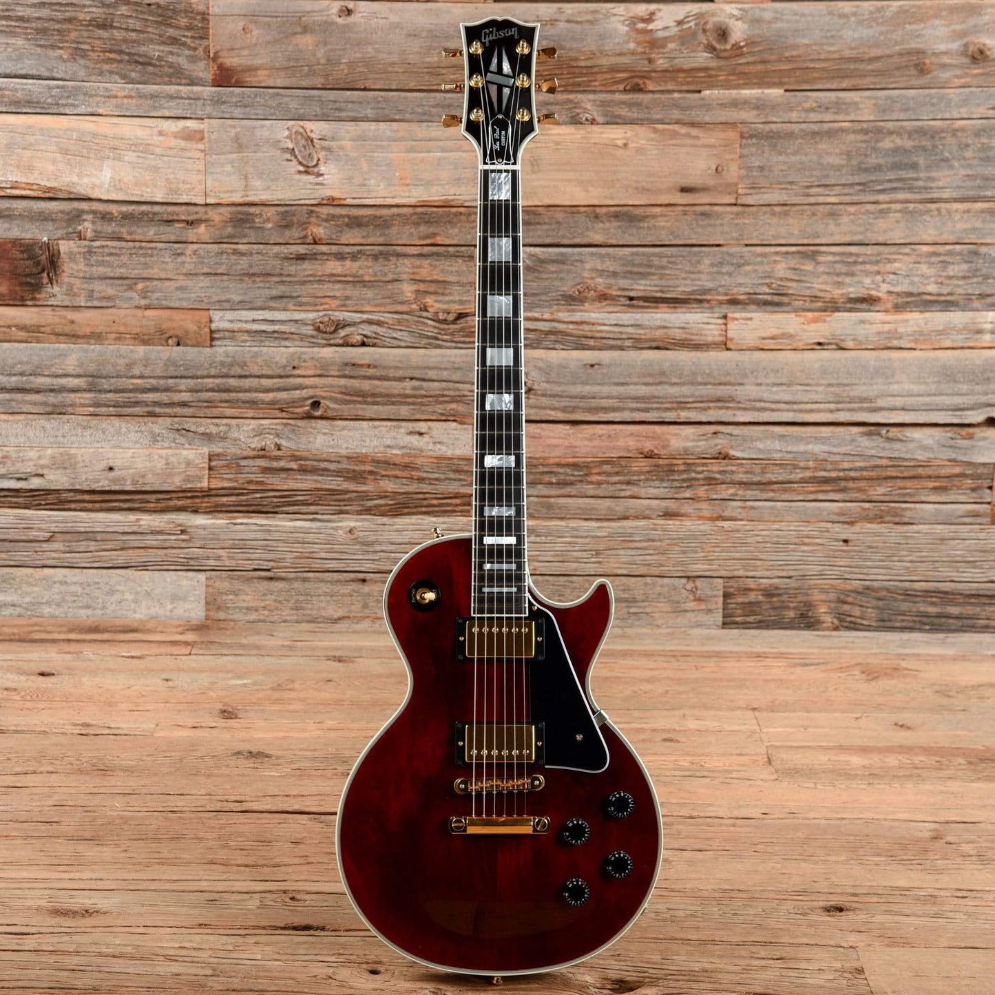 Gibson Les Paul Custom Wine Red 2000 Electric Guitars / Solid Body