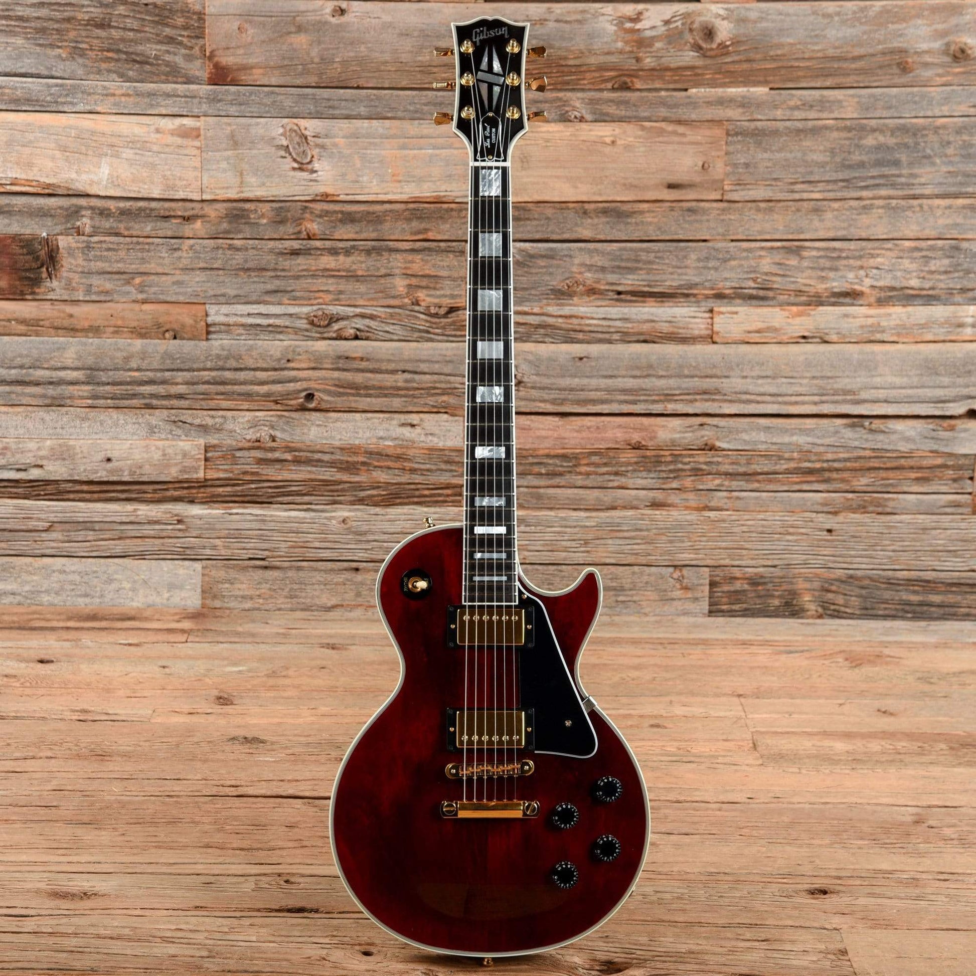 Gibson Les Paul Custom Wine Red 2000 Electric Guitars / Solid Body
