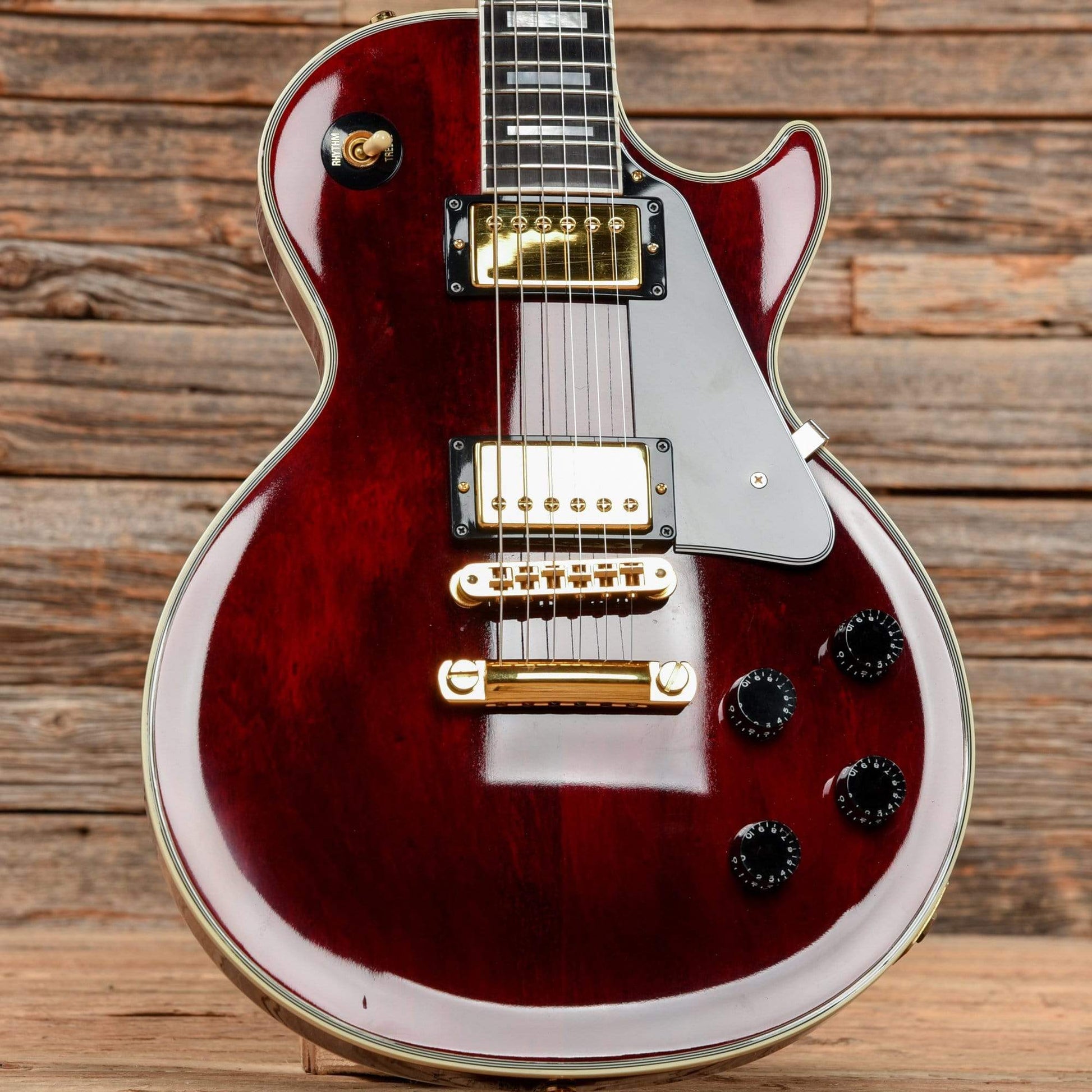 Gibson Les Paul Custom Wine Red 2000 Electric Guitars / Solid Body