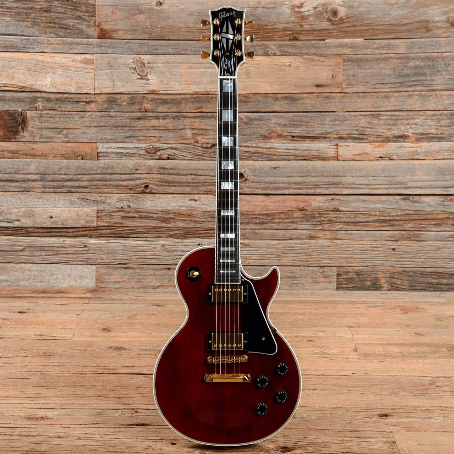 Gibson Les Paul Custom Wine Red 2001 Electric Guitars / Solid Body