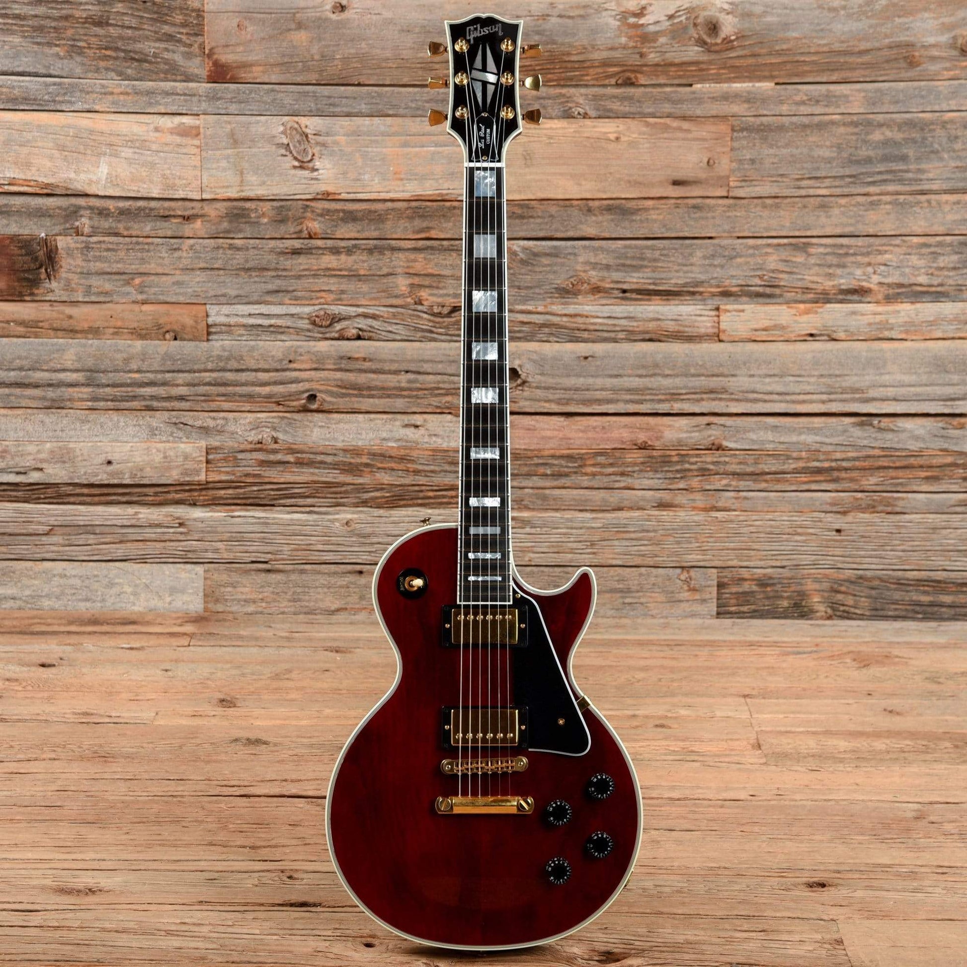 Gibson Les Paul Custom Wine Red 2001 Electric Guitars / Solid Body