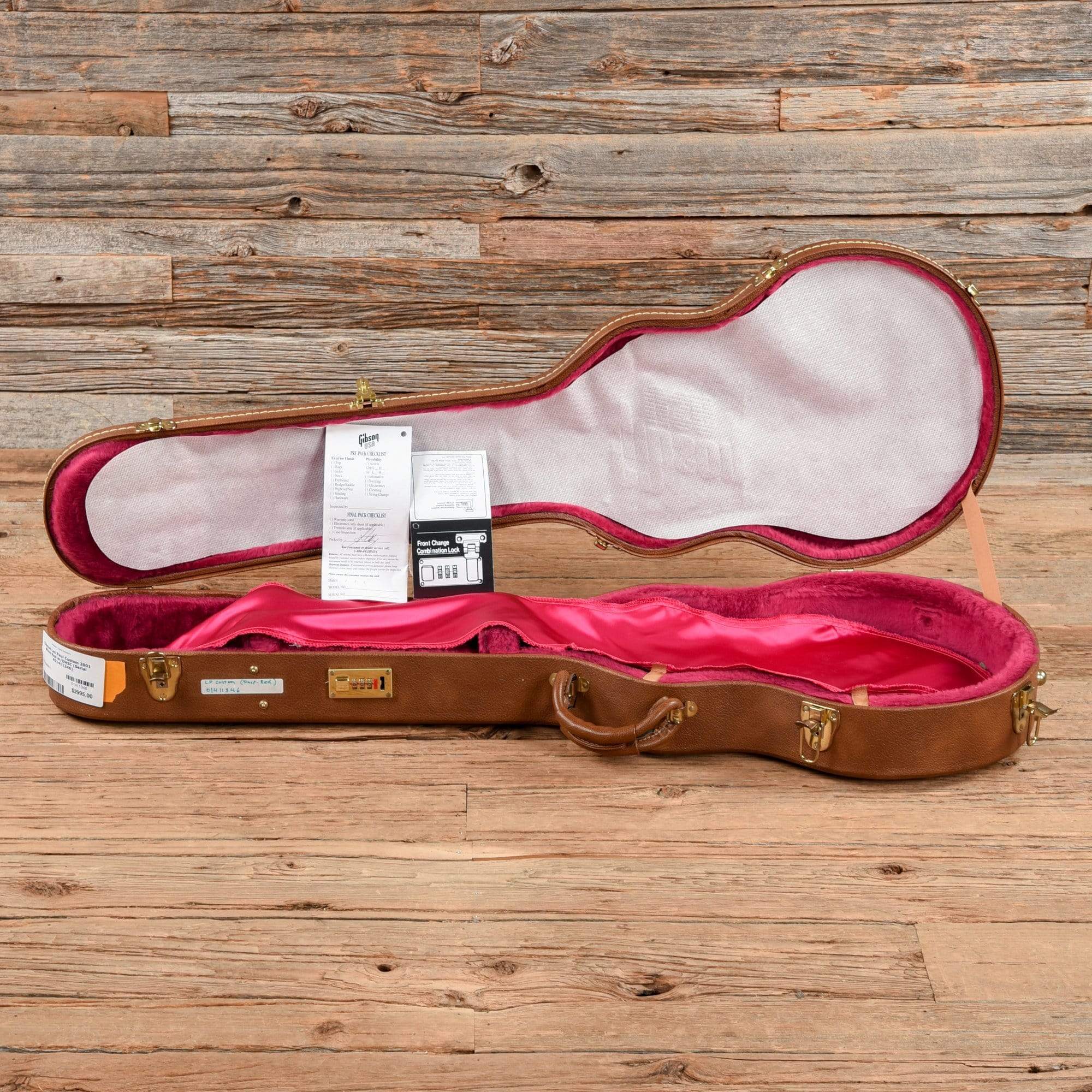 Gibson Les Paul Custom Wine Red 2001 – Chicago Music Exchange