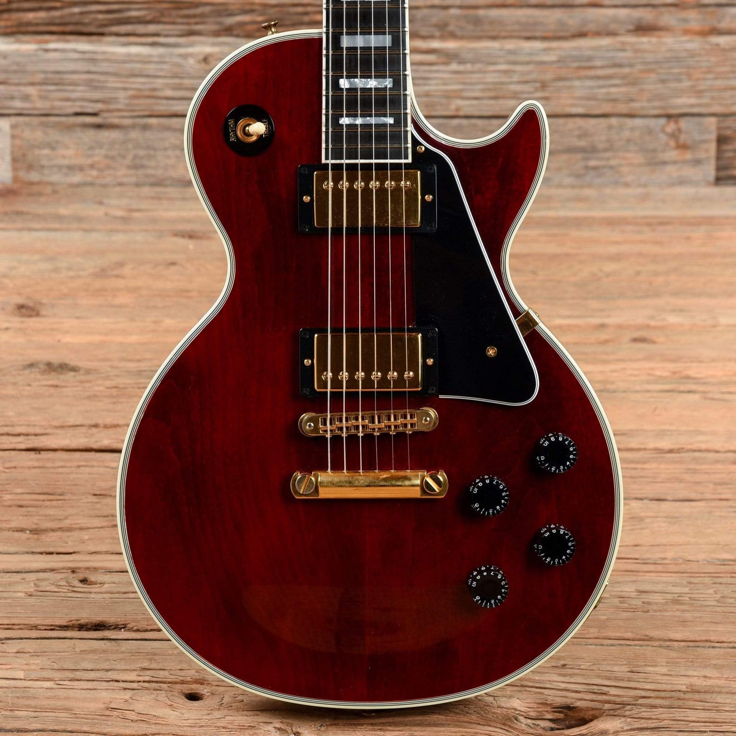 Gibson Les Paul Custom Wine Red 2001 Electric Guitars / Solid Body