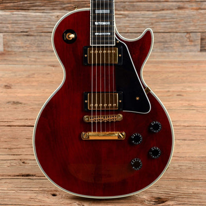 Gibson Les Paul Custom Wine Red 2001 Electric Guitars / Solid Body