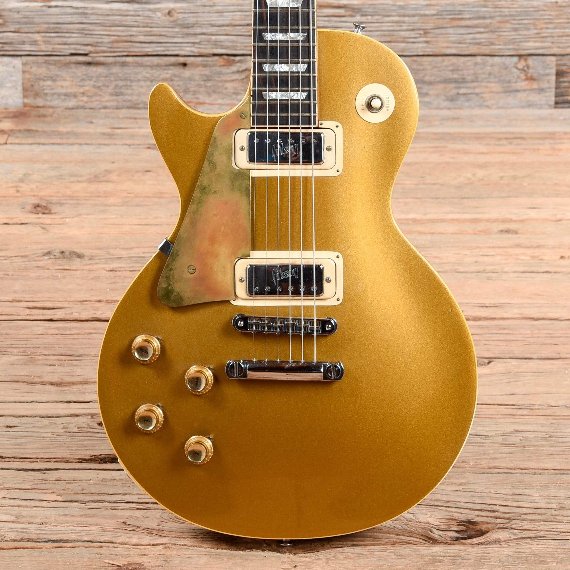 Gibson Les Paul Deluxe Goldtop 1972 LEFTY Electric Guitars / Solid Body