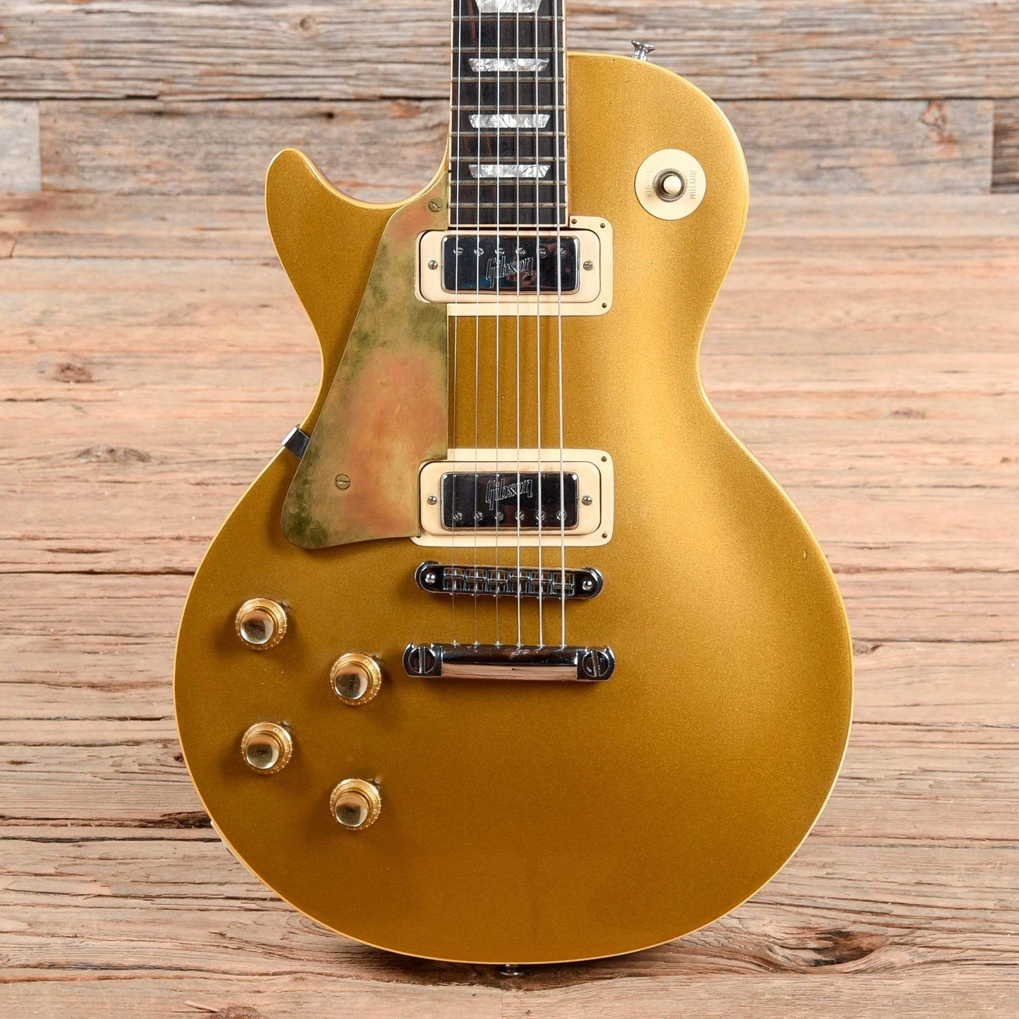 Gibson Les Paul Deluxe Goldtop 1972 LEFTY Electric Guitars / Solid Body