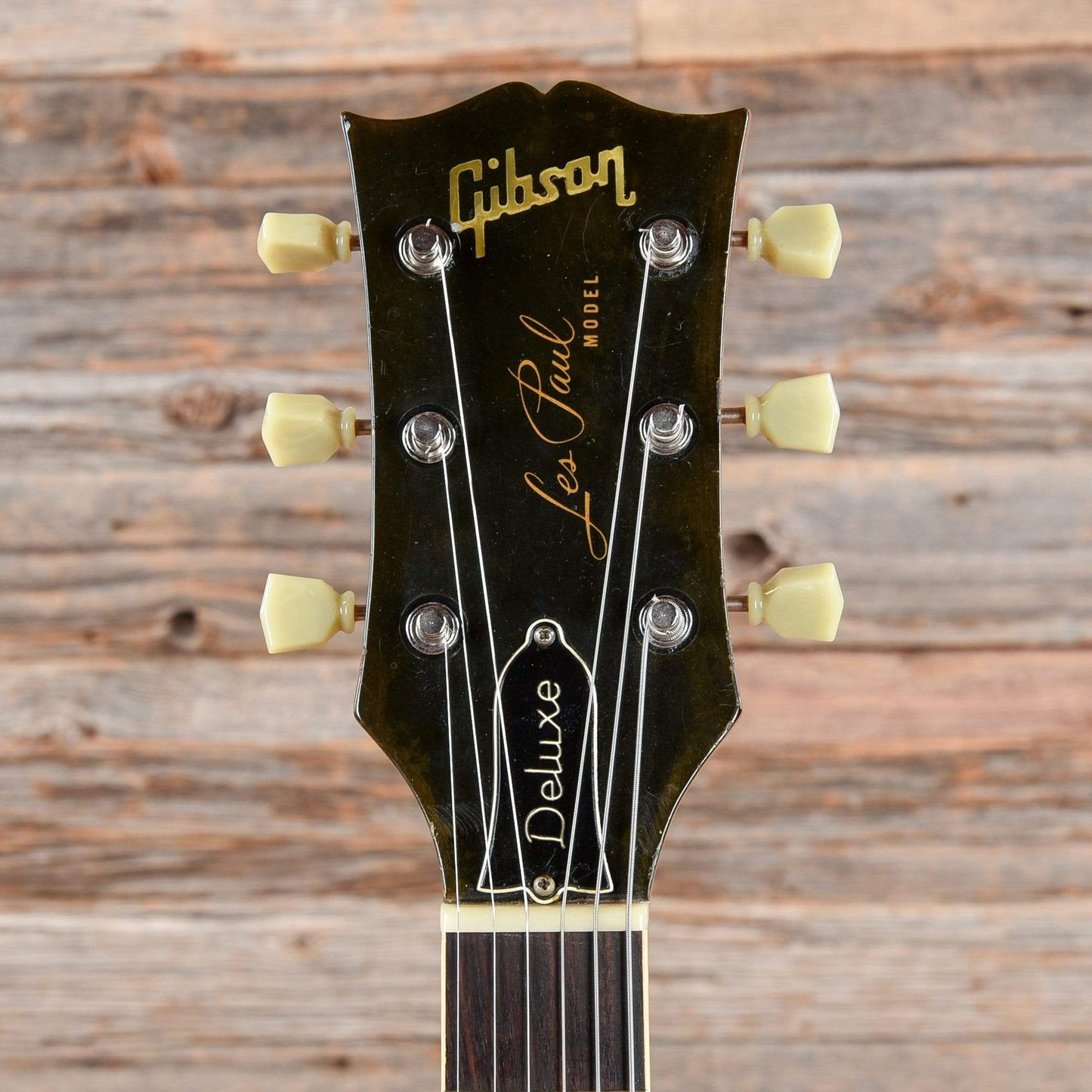 Gibson Les Paul Deluxe Goldtop 1972 LEFTY Electric Guitars / Solid Body