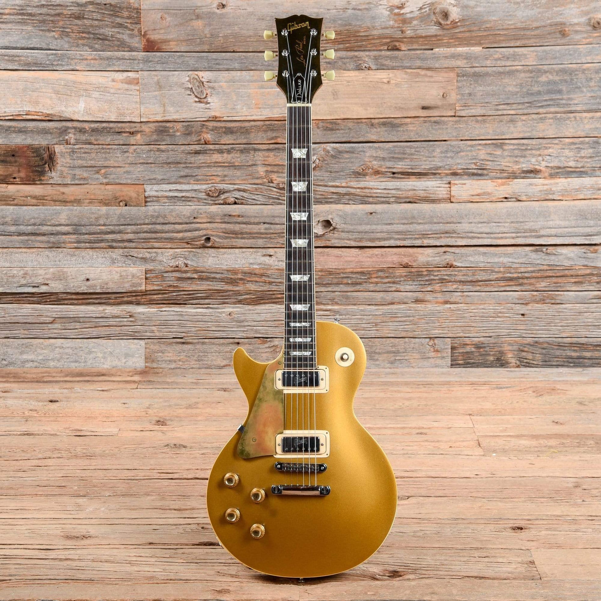 Gibson Les Paul Deluxe Goldtop 1972 LEFTY Electric Guitars / Solid Body