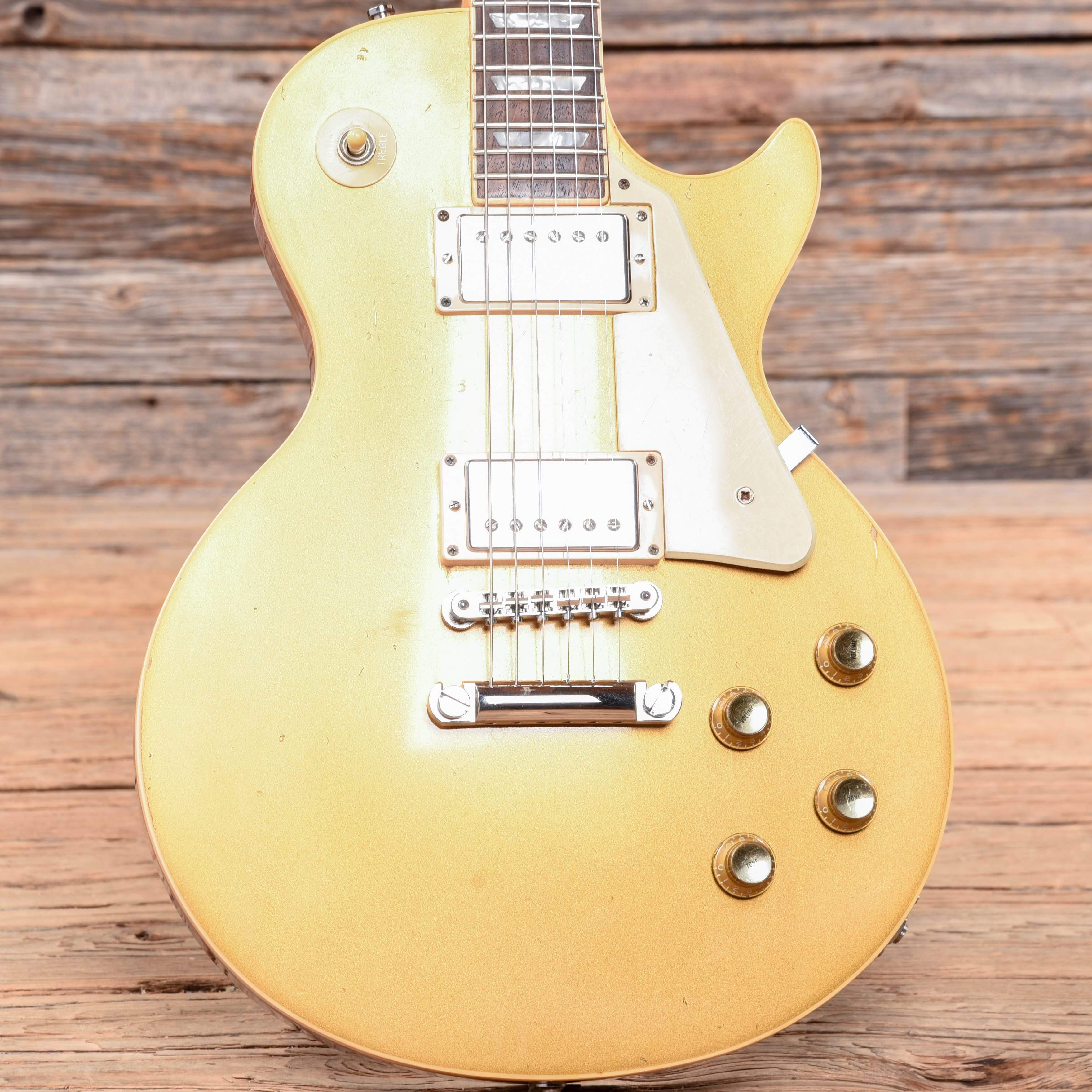 Gibson Les Paul Deluxe Goldtop 1978 Electric Guitars / Solid Body