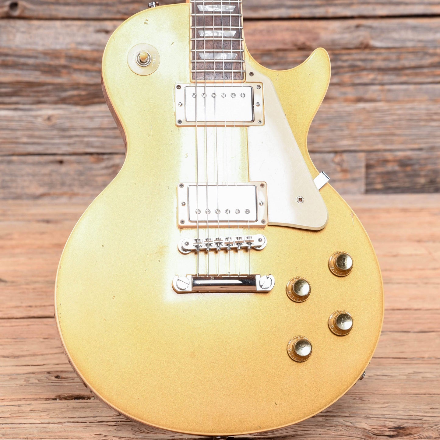 Gibson Les Paul Deluxe Goldtop 1978 Electric Guitars / Solid Body