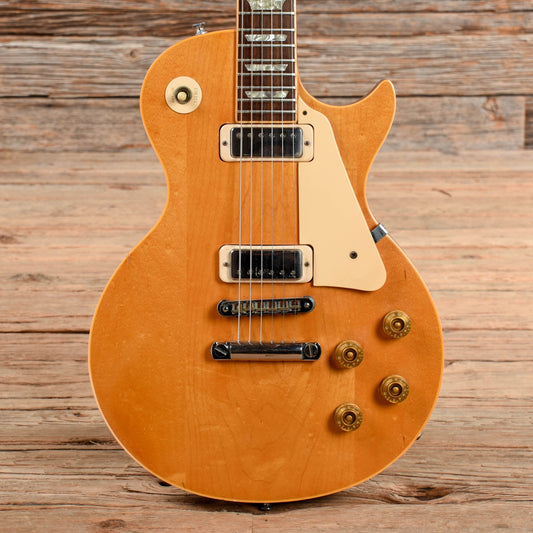Gibson Les Paul Deluxe Natural 1979 Electric Guitars / Solid Body