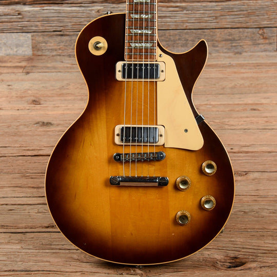 Gibson Les Paul Deluxe Tobacco Sunburst 1978 Electric Guitars / Solid Body