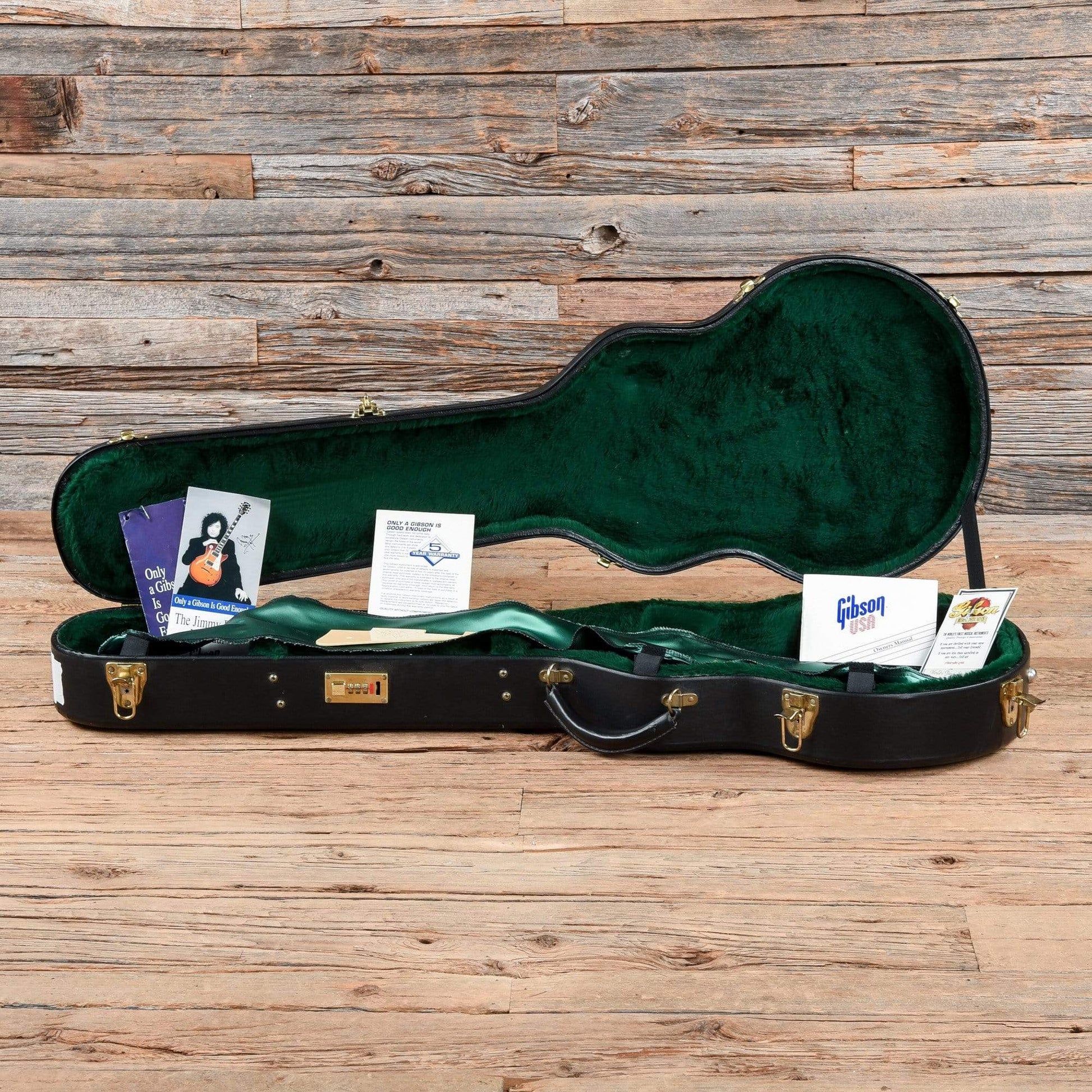 Gibson Les Paul Jimmy Page Signature Sunburst 1996 Electric Guitars / Solid Body