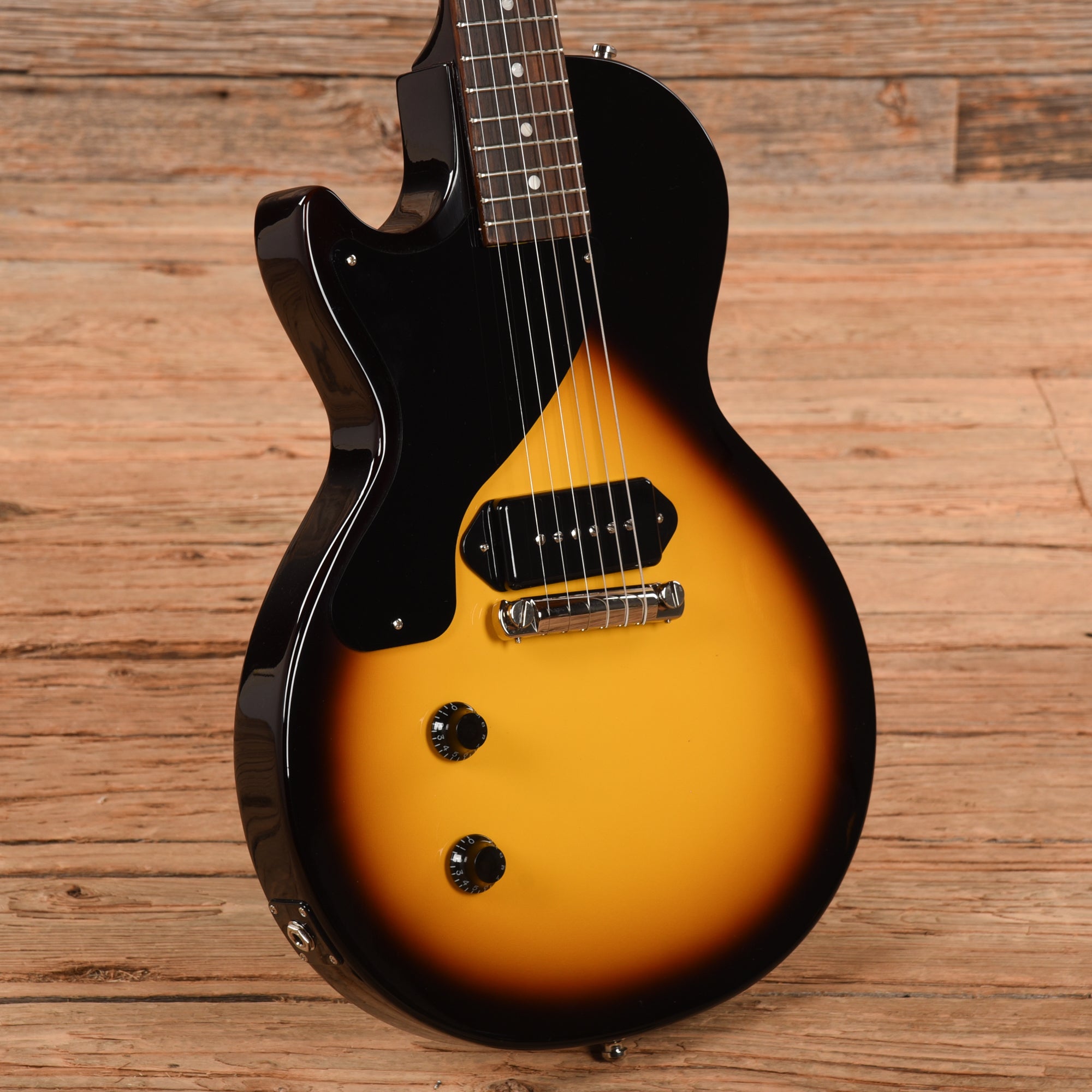 Gibson Les Paul Jr Vintage Tobacco Sunburst 2021 LEFTY Electric Guitars / Solid Body
