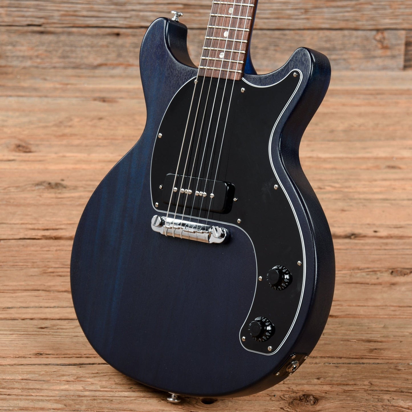 Gibson Les Paul Junior Tribute DC Blue Stain 2019 Electric Guitars / Solid Body