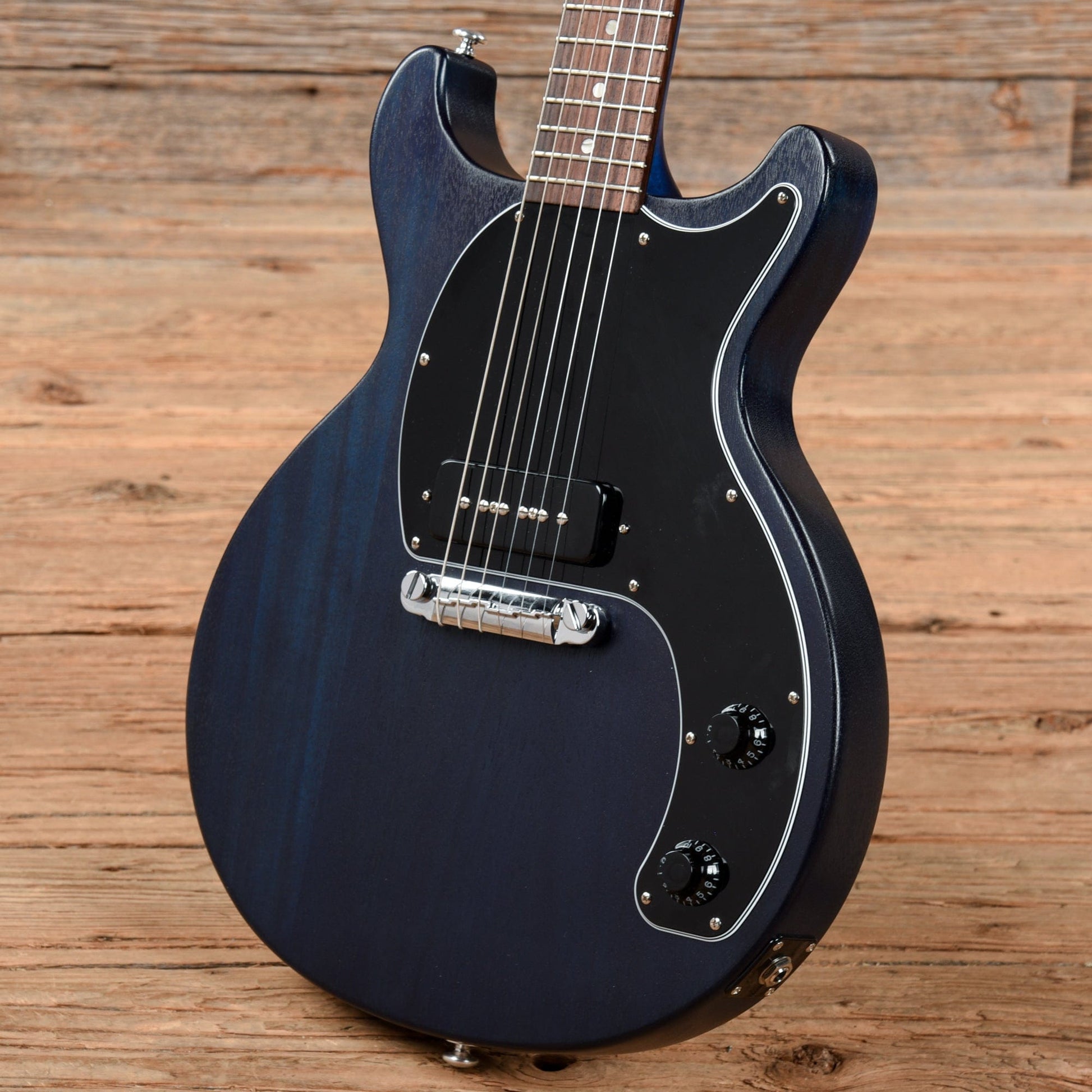 Gibson Les Paul Junior Tribute DC Blue Stain 2019 Electric Guitars / Solid Body