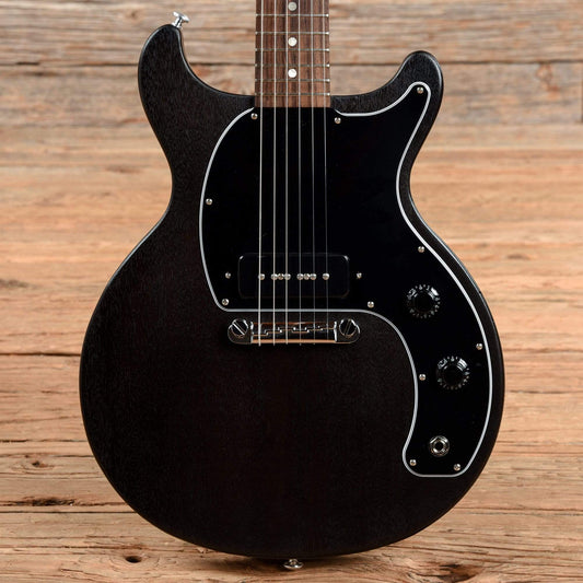 Gibson Les Paul Junior Tribute DC Worn Ebony 2019 Electric Guitars / Solid Body