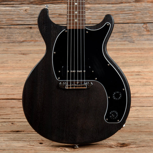 Gibson Les Paul Junior Tribute DC Worn Ebony 2019 Electric Guitars / Solid Body