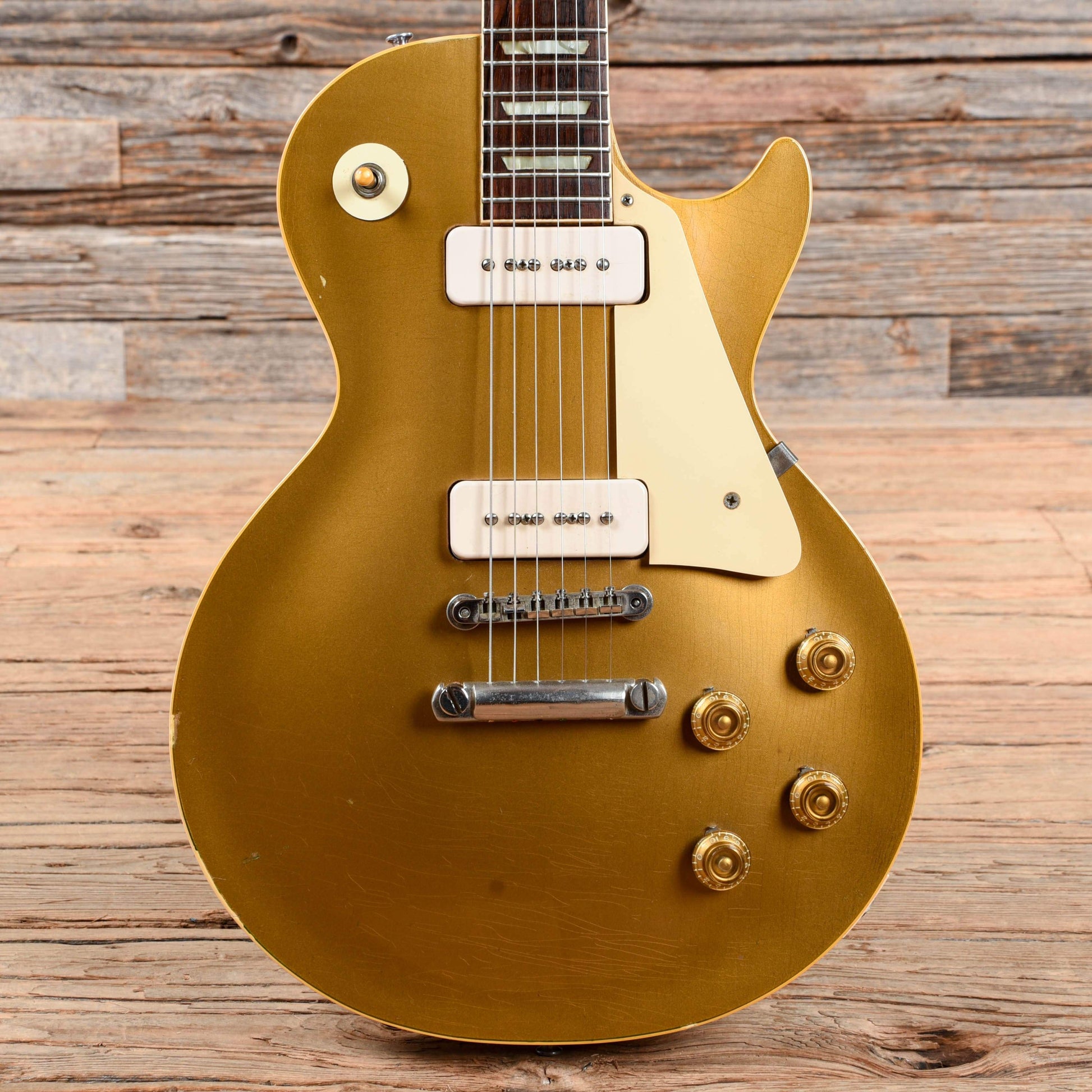 Gibson Les Paul Model Goldtop 1956 Electric Guitars / Solid Body