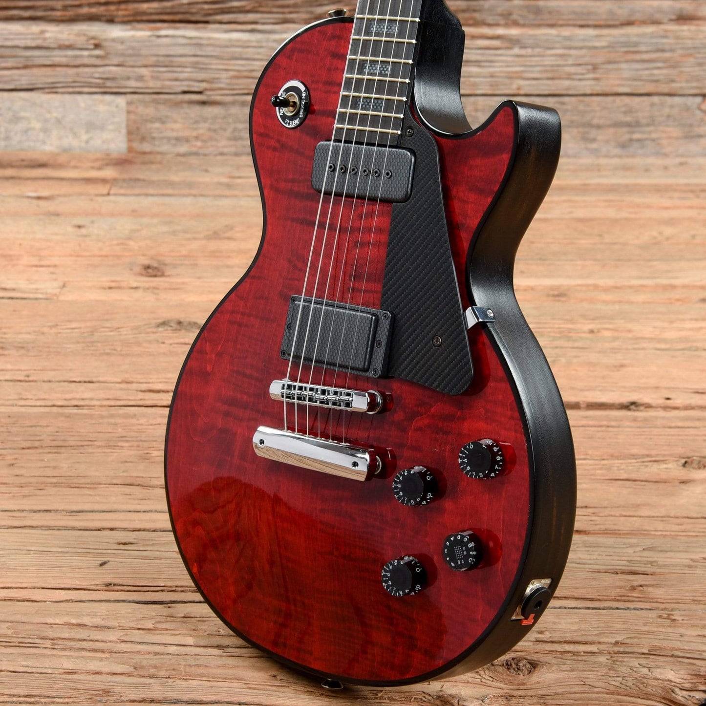 Gibson Les Paul Robot Dark Fire Bordeaux 2012 Electric Guitars / Solid Body
