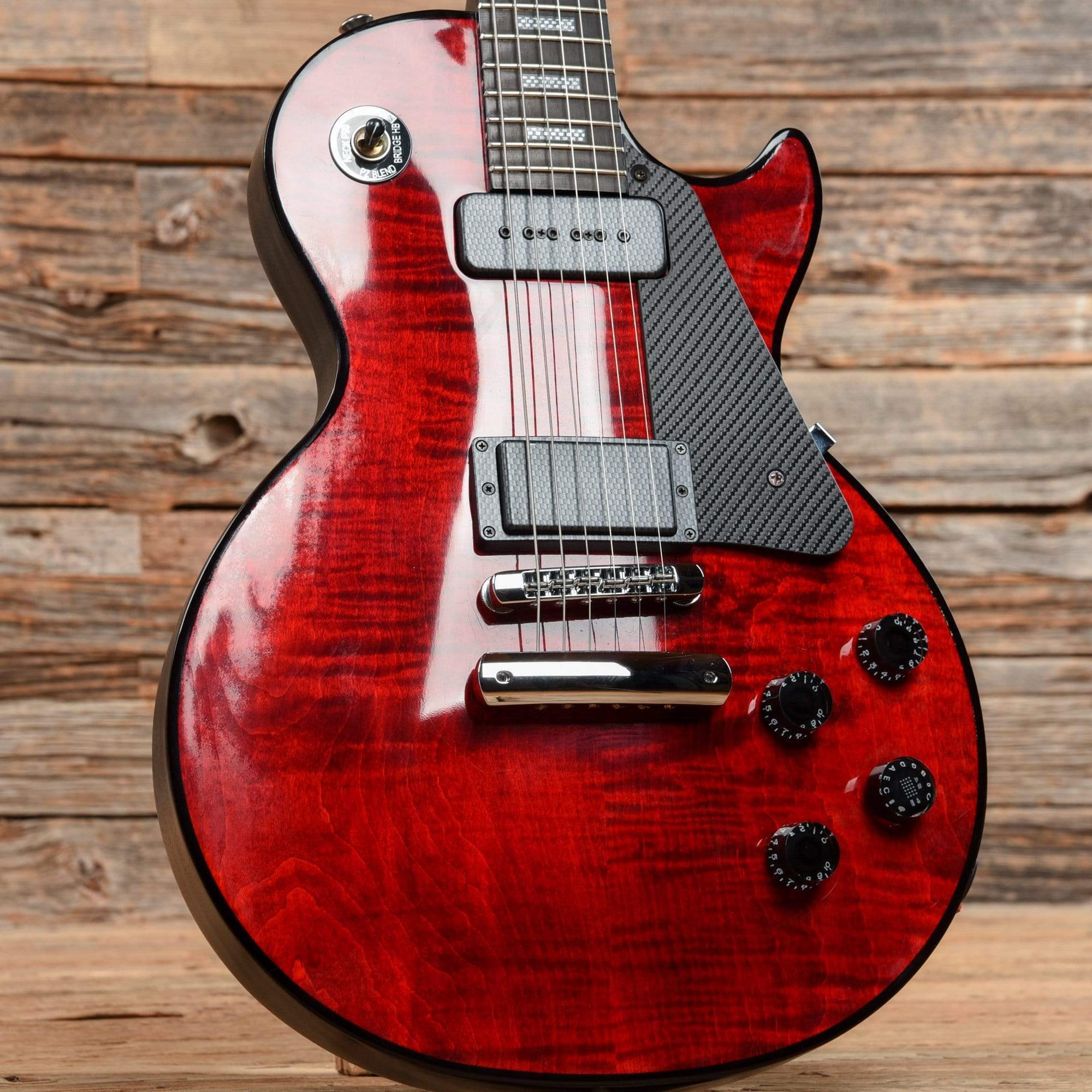 Gibson Les Paul Robot Dark Fire Bordeaux 2012 – Chicago Music Exchange